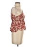 Unbranded Floral Red Sleeveless Blouse Size XS (estimated) - photo 4
