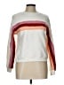 Faherty 100% Cotton Color Block White Pullover Sweater Size L - photo 1