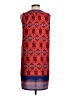 Sweet Rain 100% Polyester Paisley Red Casual Dress Size S - photo 2