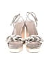 Loeffler Randall Silver Gold Sandals Size 11 1/2 - photo 2
