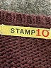 Stamp 10 Burgundy Pullover Sweater Size M - photo 7