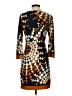 Ali Ro Print Brown Casual Dress Size 0 - photo 2