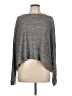 Express One Eleven Metallic Gray Pullover Sweater Size L - photo 1