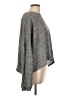 Express One Eleven Metallic Gray Pullover Sweater Size L - photo 4