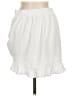 REVAMPED Solid White Casual Skirt Size M - photo 2