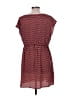 Buttons Chevron-herringbone Red Casual Dress Size L - photo 2
