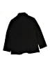 Zara 100% Viscose Solid Black Blazer Size 11 - 12 - photo 2