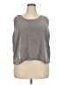 Haven Well Within 100% Cupro Gray Sleeveless Blouse Size XXL - photo 1