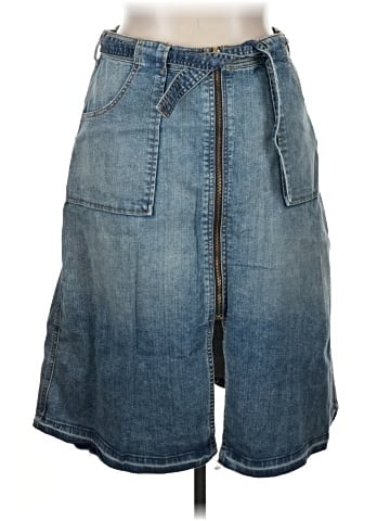 Belle + Sky Denim Skirt (view 2)