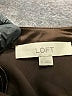 Ann Taylor LOFT 100% Polyester Brown Short Sleeve Blouse Size XS - photo 7