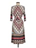 Misia Print Ivory Casual Dress Size M - photo 2