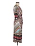 Misia Print Ivory Casual Dress Size M - photo 4