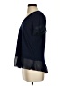 Cha Cha Vente 100% Polyester Blue Short Sleeve Blouse Size S - photo 5