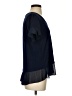 Cha Cha Vente 100% Polyester Blue Short Sleeve Blouse Size S - photo 4
