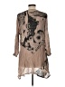 Unbranded Tan Long Sleeve Blouse Size L (estimated) - photo 2