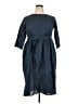 Assorted Brands Solid Blue Casual Dress Size XXL - photo 1