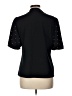 Ann Taylor Black Short Sleeve Top Size L - photo 2
