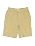 Eddie Bauer Solid Yellow Tan Khaki Shorts Size 8 - photo 1