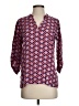 Escapada 100% Rayon Red 3/4 Sleeve Blouse Size S - photo 1