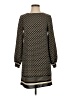H&M 100% Polyester Chevron-herringbone Black Casual Dress Size 2 - photo 1