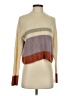 Freshman 1996 Color Block Tan Turtleneck Sweater Size S - photo 1