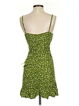 green snake print maxi dress ZARA. Flowing aqua green dress with pearl detail. XS – Hibuy market main image 1