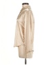 Ellison 100% Polyester Metallic Gold Long Sleeve Blouse Size M - photo 5