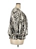 Avenue Animal Print Silver 3/4 Sleeve Blouse Size 18 Plus - photo 4