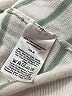 DKNY Jeans 100% Cotton Stripes White Pullover Sweater Size S - photo 8
