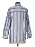 J.Crew 100% Cotton Stripes Blue 3/4 Sleeve Blouse Size 4 - photo 2