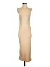 Shein Solid Tan Casual Dress Size S - photo 1