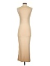 Shein Solid Tan Casual Dress Size S - photo 2