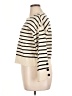 Marled Stripes Ivory Pullover Sweater Size XL - photo 5