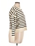 Marled Stripes Ivory Pullover Sweater Size XL - photo 4