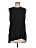 Theory 100% Silk Black Sleeveless Silk Top Size L - photo 1
