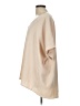 Spin 100% Polyester Tan Short Sleeve Blouse Size L - photo 5