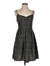 Mason + Mackenzie 100% Polyester Hearts Black Cocktail Dress Size XS - photo 1