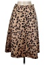Hutch 100% Polyester Animal Print Tan Casual Skirt Size 6 - photo 1