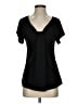 Cynthia Rowley Black Short Sleeve Top Size S - photo 1
