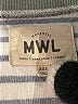 MWL by Madewell Stripes Green Pullover Sweater Size XXL - photo 6