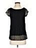 Tart 100% Nylon Black Short Sleeve Top Size S - photo 1
