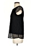 Tart 100% Nylon Black Short Sleeve Top Size S - photo 5