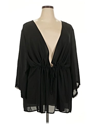 Torrid 3/4 Sleeve Blouse (view 1)