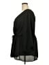 Torrid 100% Polyester Black 3/4 Sleeve Blouse Size 5X Plus (5) - photo 5