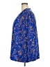 Susan Graver Blue Long Sleeve Blouse Size 2X - photo 5