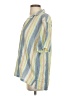 BDG Stripes Yellow Short Sleeve Blouse Size S - photo 5
