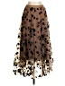Chicwish 100% Polyester Stars Brown Formal Skirt Size 2 (estimated) - photo 1