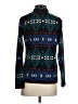 Eddie Bauer 100% Polyester Print Teal Pullover Sweater Size S - photo 2