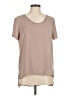 Soprano 100% Polyester Tan Short Sleeve T-Shirt Size M - photo 1