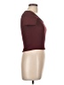 DAZY Burgundy Short Sleeve T-Shirt Size L - photo 4